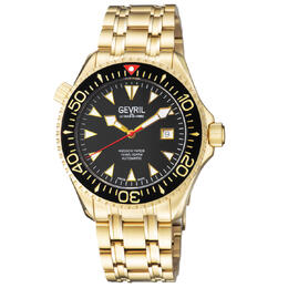 Gevril Hudson Yards Automatic Black Dial Mens Watch 48804