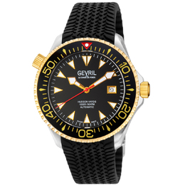 Gevril Hudson Yards Automatic Blue Dial Mens Watch 48802r