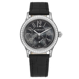 Faberge Agathon Automatic Black Dial Ladies Watch fab-200