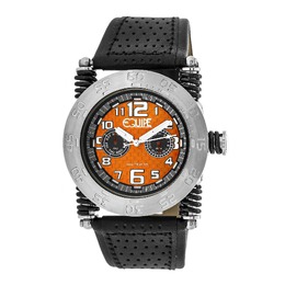 Equipe Tritium Coil Orange Dial Mens Watch EQUET109