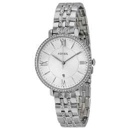 Fossil Jacqueline Silver Dial Stainless Steel Ladies Watch es3545