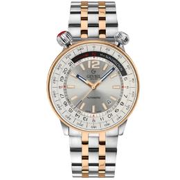 Gevril Wallabout Automatic Silver Dial Mens Watch 48563