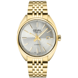 Gevril Five Points Automatic Silver Dial Mens Watch 48704