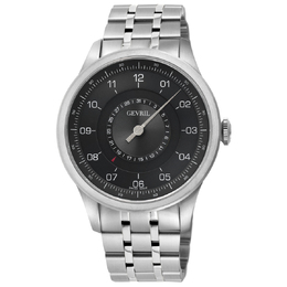 Gevril Jones St Automatic Black Dial Mens Watch 2101