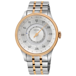 Gevril Jones St Automatic Silver Dial Mens Watch 2103