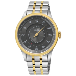 Gevril Jones St Automatic Grey Dial Mens Watch 2104