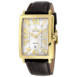 Gevril Avenue of Americas Automatic White Dial Mens Watch 15100-6