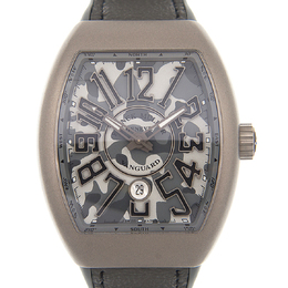 Pre-owned Franck Muller Vanguard Grey Camo Dial Mens Watch v 45 sc dt camou (tt.mc.tt)