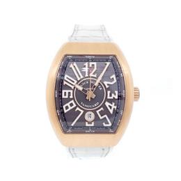 Pre-owned Franck Muller Vangurad Automatic Grey Dial Mens Watch v 41 sc dt