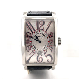 Pre-owned Franck Muller America-America Long Island Automatic Silver Dial Mens Watch 1350 sc dt