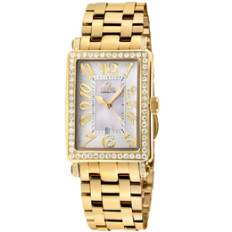 Gevril Avenue of Americas Mini Diamond Quartz Ladies Watch 7444ylb