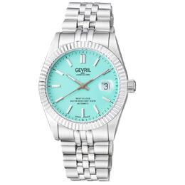 Gevril West Village Automatic Blue Dial Mens Watch 48906