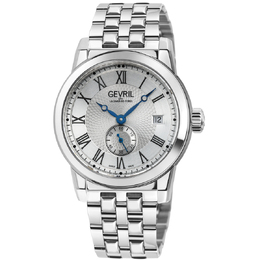 Gevril Madison Automatic Silver Dial Mens Watch 2501