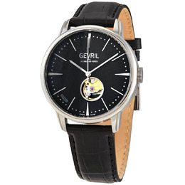 Gevril Mulberry Open Heart Automatic Mens Watch 9600