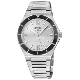 Gevril High Line Automatic Silver Dial Mens Watch 48404b