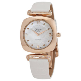 Glashutte Original Pavonina Diamond Mother of Pearl Dial Ladies Watch Calibre 03-02 Model 103-02-04-05-30