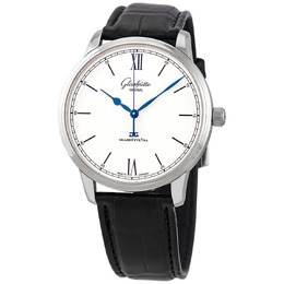 Glashutte Original Senator Excellence Automatic Varnished Silver Dial Mens Watch - Article: 1-36-01-01-02-01