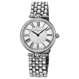Frederique Constant Art Deco Quartz Diamond Ladies Watch fc-200mpw2ard6b