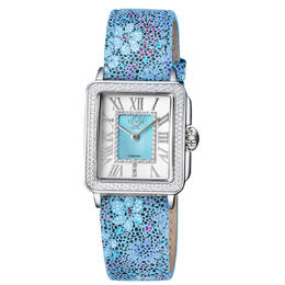 Gevril Padova Floral Mother of Pearl Dial Ladies Watch 12309F