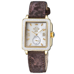 Gevril Bari Tortoise Mother of Pearl Dial Ladies Watch 9256