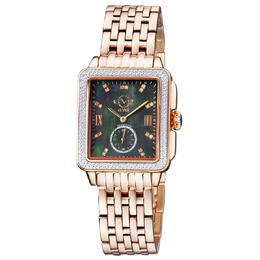Gevril Bari Tortoise Mother of Pearl Dial Ladies Watch 9250b