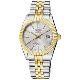 Gevril West Village Automatic Silver Dial Mens Watch 48905