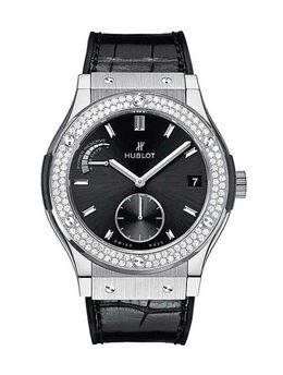 Hublot Classic Fusion Hand Wind Diamond Mens Watch 516.nx.1470.lr.1104