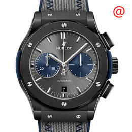 Hublot Classic Fusion Chronograph Automatic Grey Dial Mens Watch 521.cm.7070.nr.bom