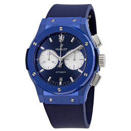 Hublot Classic Fusion Chronograph Chelsea Automatic Blue Dial Limited Edition Mens Watch 521.ex.7179.rx.cfc19