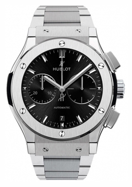 Hublot Classic Fusion Mat Black Dial Mens Chronograph Watch 521.nx.1171.nx