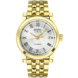 Gevril Madison Automatic Silver Dial Mens Watch 2575