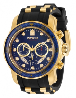 Invicta Pro Diver Chronograph Quartz Blue Dial Mens Watch 35416