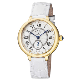 Gevril Rome Quartz White Dial Ladies Watch 12202