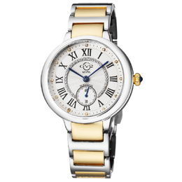 Gevril Rome Quartz White Dial Ladies Watch 12203b