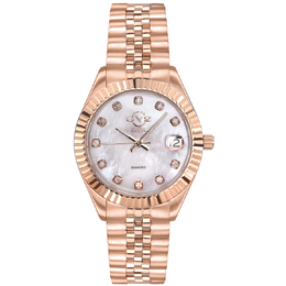 Gevril Naples Quartz Diamond Ladies Watch 12403