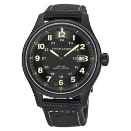 Hamilton Khaki Field Automatic Titanium Mens Watch h70575733