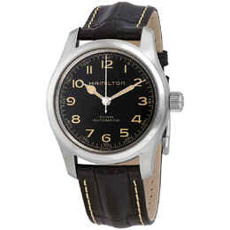 Hamilton Khaki Field Murph Automatic Black Dial Mens Watch h70605731