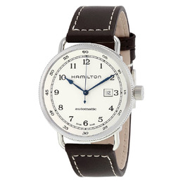 Hamilton Khaki Navy Pioneer Automatic Silver Dial Mens Watch h77715553