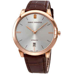 Harry Winston Midnight Automatic 18Kt Rose Gold Unisex Watch midahd39rr001