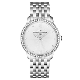 Girard-Perregaux 1966 Automatic Diamond Silver Dial Ladies Watch 49523d11a171-11a