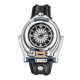Gevril Triton Automatic Black Dial Mens Watch 3400