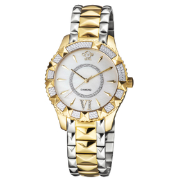 Gevril Venice Quartz White Dial Ladies Watch 11714-425