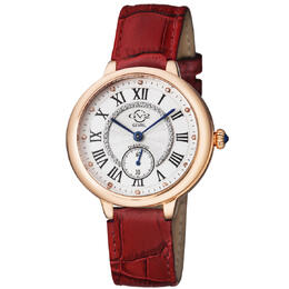 Gevril Rome Quartz White Dial Ladies Watch 12201