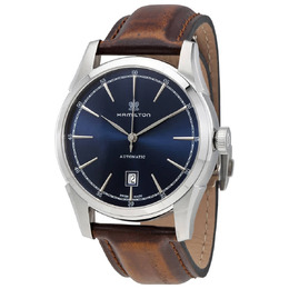 Hamilton Spirit of Liberty Automatic Blue Dial Mens Watch h42415541