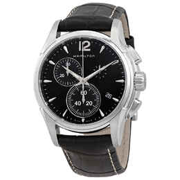 Hamilton Jazzmaster Chronograph Quartz Black Dial Mens Watch h32612731