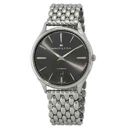 Hamilton Jazzmaster Thinline Automatic Anthracite Dial Mens Watch h38525181