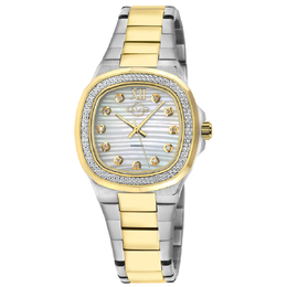 Gevril Potente Diamond Mother of Pearl Dial Ladies Watch 18203B
