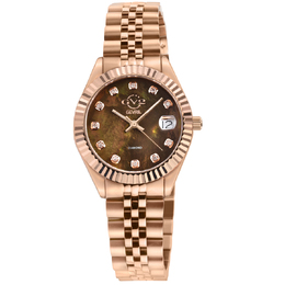 Gevril Naples Quartz Diamond Ladies Watch 12401