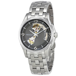 Hamilton Jazzmaster Open Heart Grey Dial Mens Watch h32565185