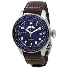 IWC Pilot's Timezoner Edition ''Le Petit Prince'' Automatic Blue Dial Mens Watch iw395503